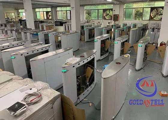 Stainless Steel Flap Gate China Manufacturer factory price Low Noise turnstile thermal printable nfc wristband