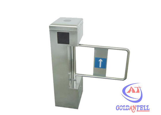 Durable Stainless Steel Swing Barrier Gate RS485 Port Turnstile Barrier Gate