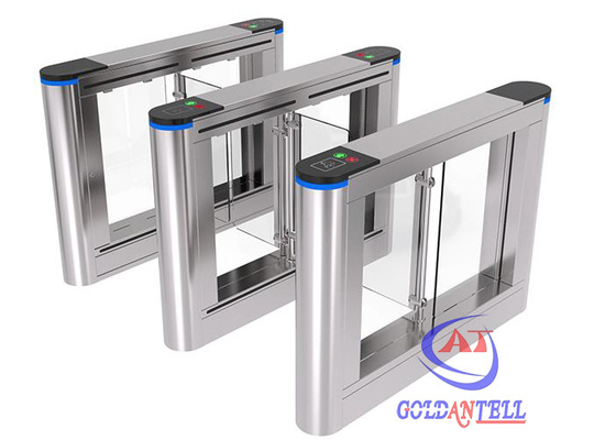 High Speed Pedestrian Turnstile Gate Access Control Face Recognition Terminal