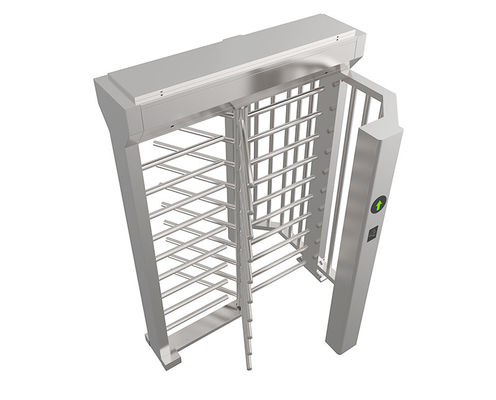 Pedestrian Bidirectional Full Height Turnstile Gate RFID Card / Fingerprint Access Control
