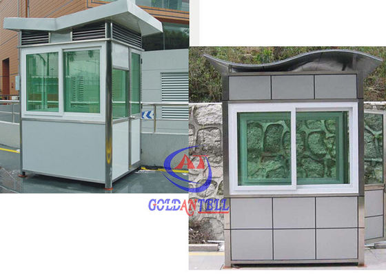Security Sentry Box , Portable Guard House Environmental Protection