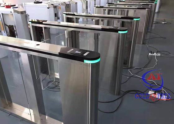 NFC IC ID Card Security Turnstile Gate For Access Control Attendance