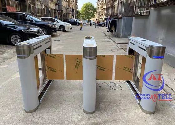 Waist High Gates Outdoor Waterproof 304SS Pedestrian Control System