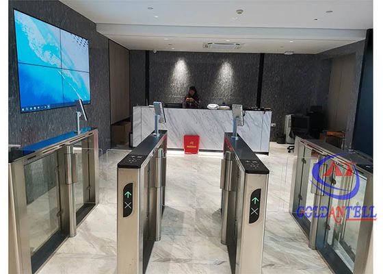 Face Recognition Pedestrian Access Control Gates Security For Subway Airport