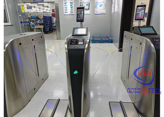 Automatic Induction Speed Lane Turnstile With Card Swallow / Face Recognition