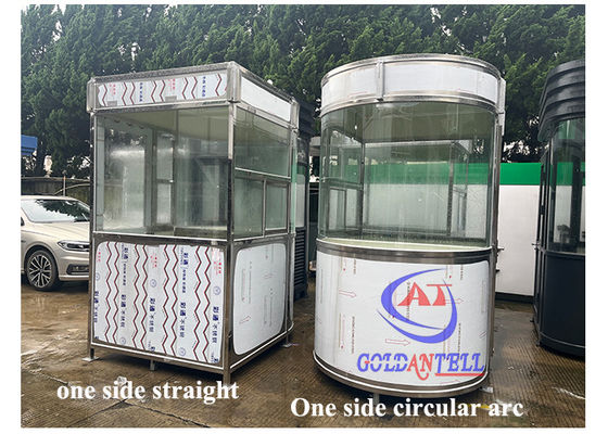 IP54 Waterproof Rating Security Guard House Sample Temperature Range Minus 30 to 60 Degrees Celsius and Weather Resistant