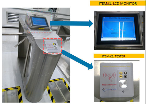 Human Body Comprehensive Esd Test Equipment Anti-static Checker Tool Esd Wrist Strap Shoes Tester