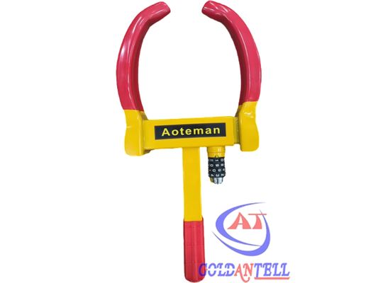 High Security Car Wheel Clamp Lock With combination lock A3 Steel Suit for SUV Motorcycle Motorhome