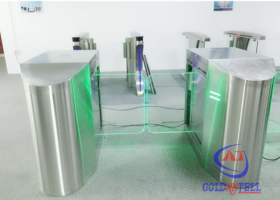 Fast Speed Security Face Recognition RFID Card High Speed Sliding Gate 304SS Servo Motor