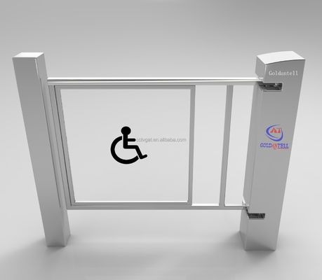 90cm Wide Swing Turnstile Gate with Biometric Access Control