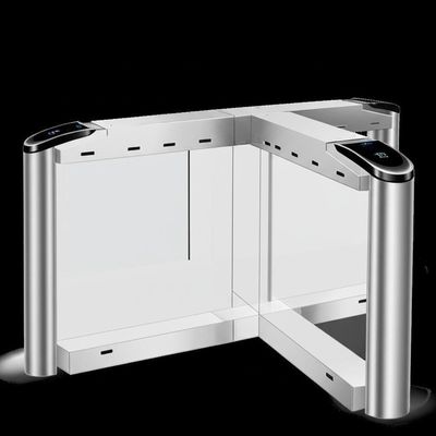 Narrow Lobby Dual Motors Speed Gate Turnstile Swing Barrier Digital Access Control System