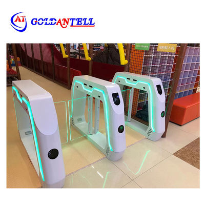 Biometric Swing Barrier Gate 0.6s Speed 40 Persons/Min