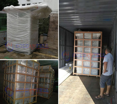Stainless Steel Modern Portable Security Booth Optional Window Suitable for Guard Stations and Temporary Security Posts