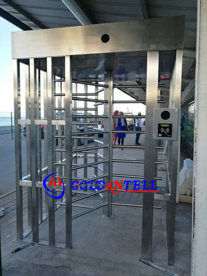 Full Height Turnstile 600mm Passage Width with Solenoid Locking