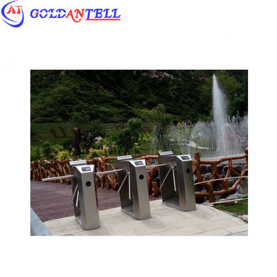 Revolving Tripod Turnstile with 550mm-600mm Passage Width 30-40 Persons/Min Pass Speed and 220~240/110 V(AC) Power Supply
