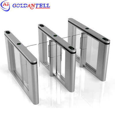 Stainless Steel Automatic Door Bidirectional Remote Control Security Turnstile Access Price Entrance Gate Pedestrian