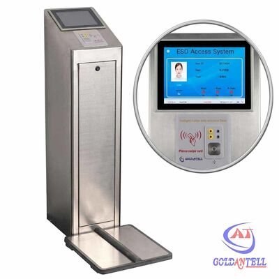 Networked ESD Test Station with Software HID Proximity Card Reader Static Monitoring Access Control for SMT Audit Compliance