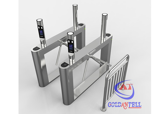 Barcode RFID Temperature Face Recognition Tripod Turnstile Gate