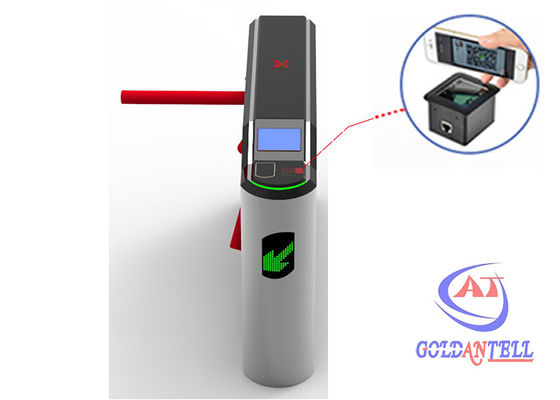 Magnetic RS485 SS304 IP54 Access Control Turnstile Gate