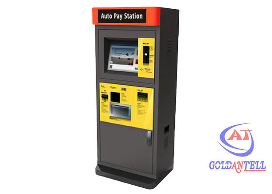 Self Service Auto Pay Station Touch Screen Terminal For Parking Management System