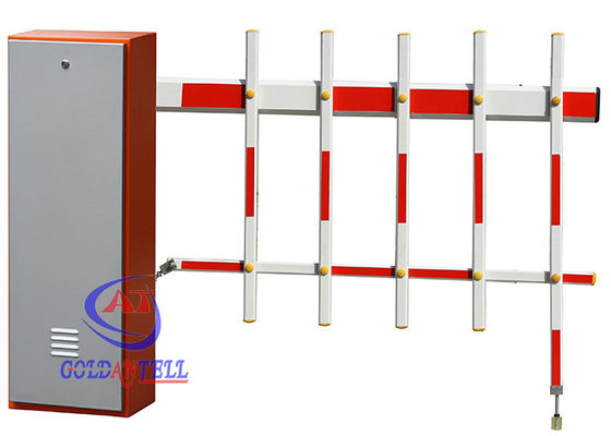 3-6 Meter Rail Length Cold Rolled Mild Steel Foldable Rod Parking Barrier Boom Barrier for Automatic Vehicle Access