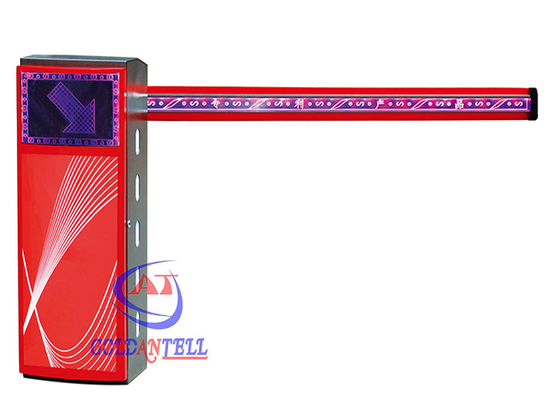 LED লাইট ডিজাইন পেটেন্ট 1 এম -6 এম মেরু বুদ্ধিমান বুম গেট সিস্টেম, কোল্ড রোলার ইস্পাত বাধা