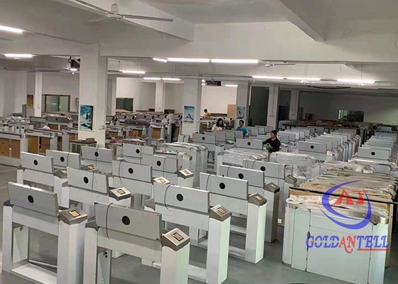 অফিস বিল্ডিংয়ের জন্য স্বয়ংক্রিয় RFID টার্নস্টাইল গেট ফেস রিকগনিশন টার্মিনাল
