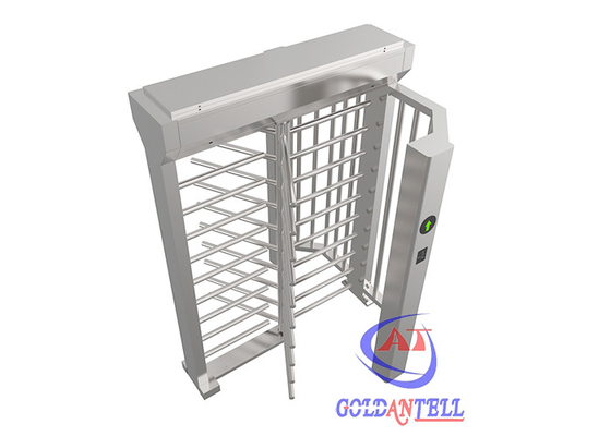কারাগারের জন্য RFID কার্ডের মুখের সম্পূর্ণ উচ্চতার টার্নস্টাইল হাই সেফটি সিঙ্গেল/ডাবল লেন