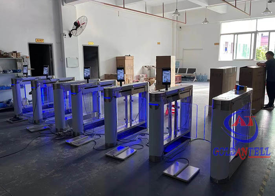 কম শব্দ TCP আইপি ফ্ল্যাপ গেট টার্নস্টাইল মাল্টিফাংশনাল অ্যাক্সেস কন্ট্রোল