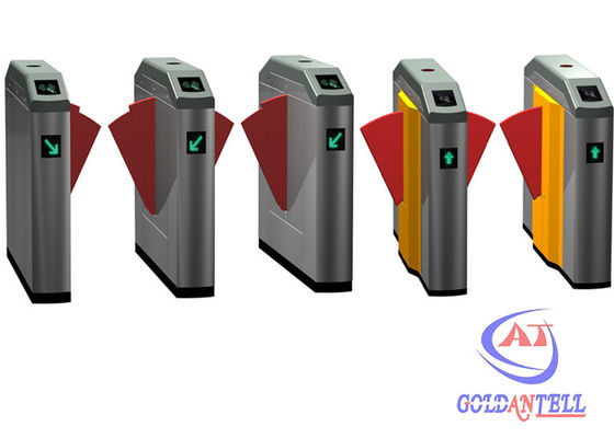 Fast speed passing metro Flap Barrier Gate with automatic Reset Functions
