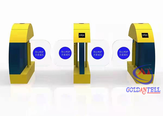 ওয়ান ওয়ে টার্নস্টাইল এন্ট্রান্স গেটস QR কোড RFID রিডার অ্যাক্সেস কন্ট্রোল টার্নস্টাইল গেট