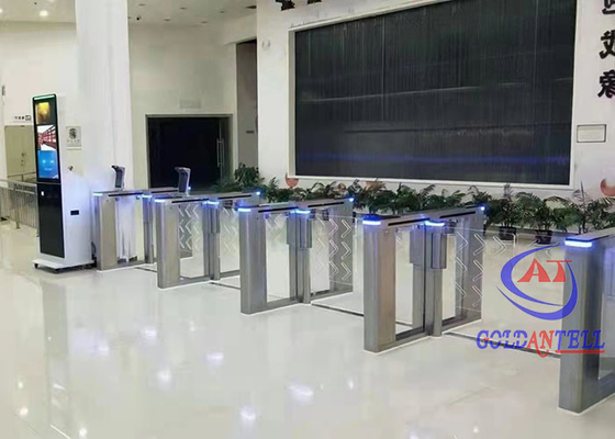 মুখের স্বীকৃতি / NFC অ্যাক্সেস সহ জিম হোটেল বিমানবন্দর সুইং ব্যারিয়ার গেট