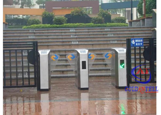 স্বয়ংক্রিয় প্রবেশের গতি ফ্লেপ সুরক্ষা Turnstile বাধা গেট জন্য Natatorium