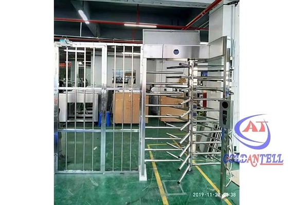 ইউরোপীয় স্ট্যান্ডার্ড বায়োমেট্রিক অ্যাক্সেস কন্ট্রোল উইগ্যান্ড মুখের স্বীকৃতি সহ টার্নস্টাইল গেট