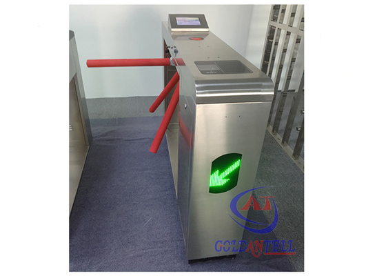 টোকেন গ্রহণকারী এবং rfid টিকিকেট রিডার সহ উচ্চমানের এলসিডি ডিসপ্লে মেট্রো টার্নস্টাইল পথচারী বাধা