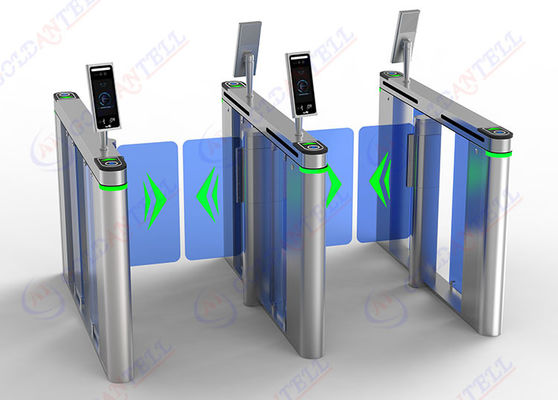 304 Stainless Steel Swing Turnstile with Facial Recognition Access