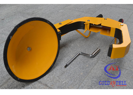 Anti static Truck steering wheel clamp lock with anti prizing and anti theft function