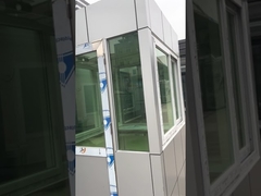 জিটি5- একক রুম রঙিন ইস্পাত কাঠামো বহিরঙ্গন প্রিফ্যাব গার্ড হাউস সুরক্ষা বহিরঙ্গন সুরক্ষা বুথ