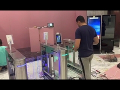 GAT-660 আরএফআইডি কার্ড রিডার মুখ পাঠক সহ সুইং বাধা গেট