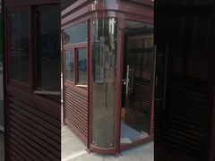 GT37- ((58s) - আধুনিক বহনযোগ্য বহিরঙ্গন নিরাপত্তা গার্ড হাউস বুথ চরম আবহাওয়ার জন্য