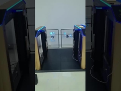 উচ্চ নিরাপত্তা পথচারী মুখের স্বীকৃতি উইং গেট টার্নস্টাইল প্রস্তুতকারক