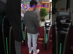 GAT-630 টিকিট / কিউআর কোড আরএফআইডি স্বয়ংক্রিয় টার্নস্টাইল গেট ওয়াটারপার্ক / মেট্রোর জন্য