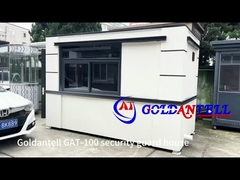 সুরক্ষা পুলিশ সুরক্ষা প্রিফ্যাব গার্ড হাউস বাথরুম সহ