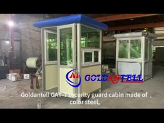সেন্ট্রি সিকিউরিটি গার্ড হাউস ওয়াচ বক্স প্রিফ্যাব পুলিশ রুম পার্কিং ম্যানেজমেন্টে