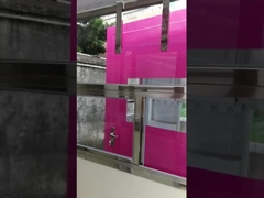 GAT-GT9 নমনীয় বিন্যাস স্টেইনলেস স্টীল 40 ফুট প্রিফ্যাব সিকিউরিটি কিওস্ক হাউস