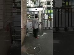 কার্ড রিডার বা মাল্টি অ্যাক্সেস কন্ট্রোল সিস্টেমের সাথে ইনডোর / আউটডোর ফুল উচ্চতা টার্নস্টাইল গেট